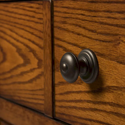 Grandpa's Cabin Rustic Bedroom Night Stand - Sandstone or Aged Oak