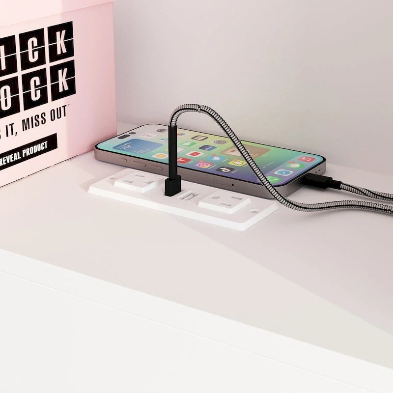 65W x 43H Bookcase Headboard With Light