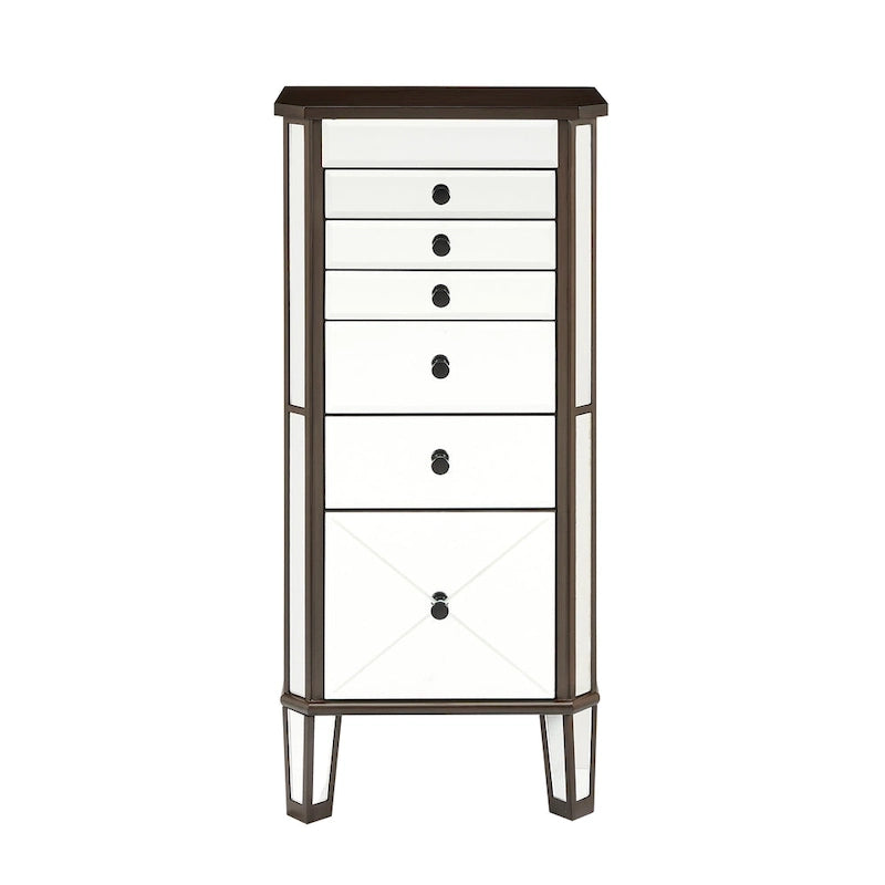 Miry Mirrored Jewelry Armoire