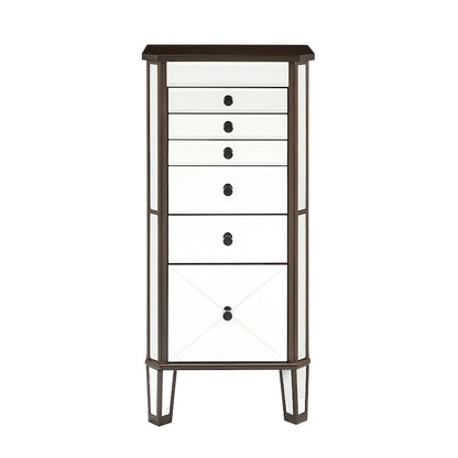 Miry Mirrored Jewelry Armoire