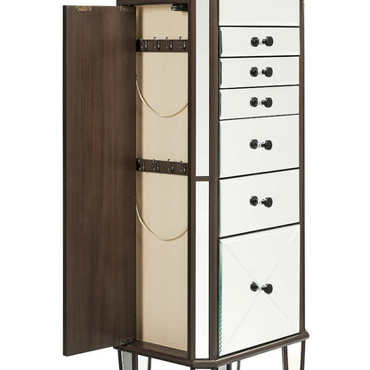 Miry Mirrored Jewelry Armoire