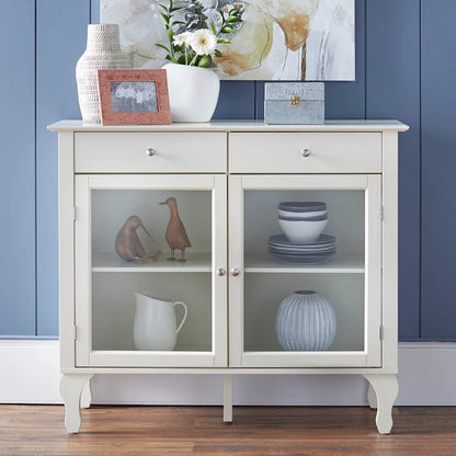 Copper Grove Rawdon Glass Front Buffet/Sideboard
