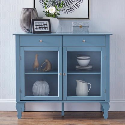 Copper Grove Rawdon Glass Front Buffet/Sideboard