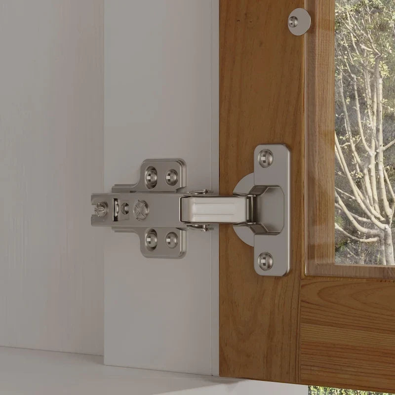 Classic Elegance Armoire Expandable Rustic Wardrobe with Glass Door