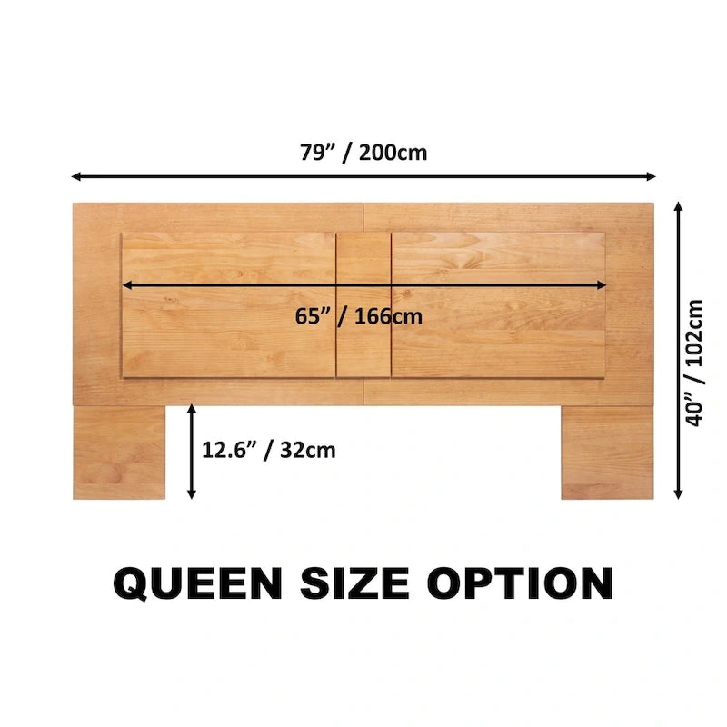Copper Grove Rivne Flat Panel Headboard for 3 Sizes (King/Queen/Full)