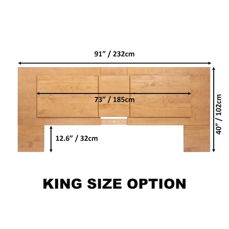 Copper Grove Rivne Flat Panel Headboard for 3 Sizes (King/Queen/Full)