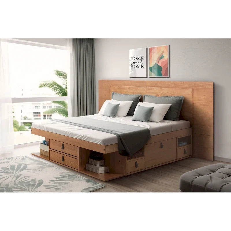 Copper Grove Rivne Flat Panel Headboard for 3 Sizes (King/Queen/Full)