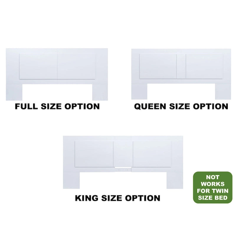 Copper Grove Rivne Flat Panel Headboard for 3 Sizes (King/Queen/Full)