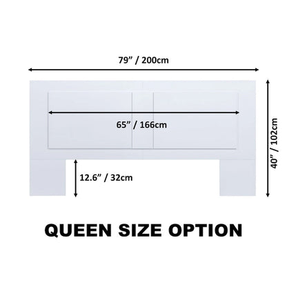 Copper Grove Rivne Flat Panel Headboard for 3 Sizes (King/Queen/Full)