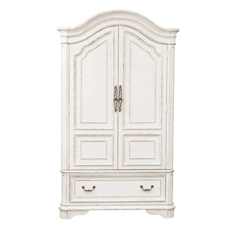 Magnolia Manor Antique White Armoire