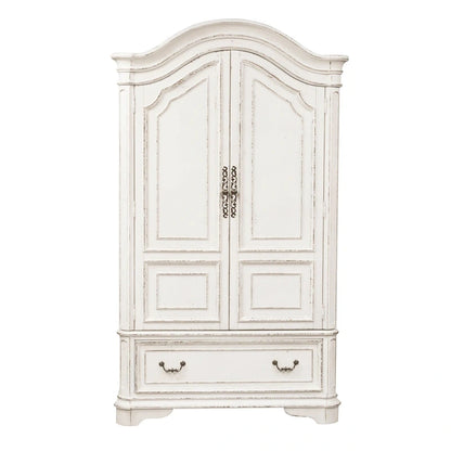 Magnolia Manor Antique White Armoire