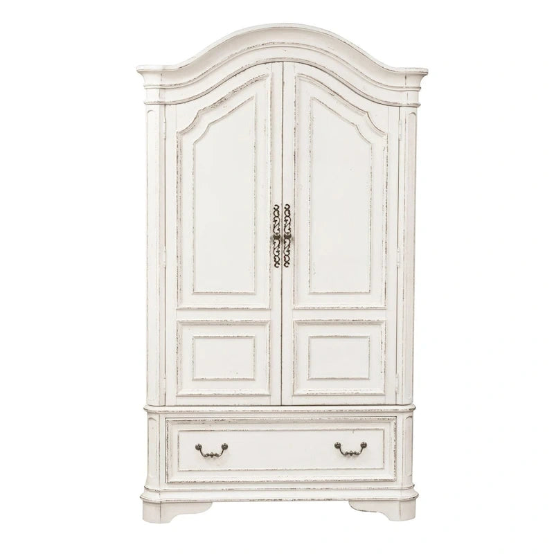 Magnolia Manor Antique White Armoire