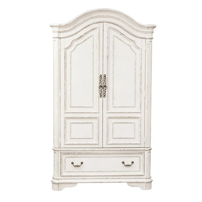 Magnolia Manor Antique White Armoire