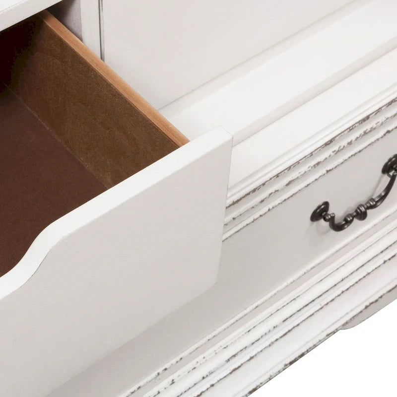 Magnolia Manor Antique White Armoire