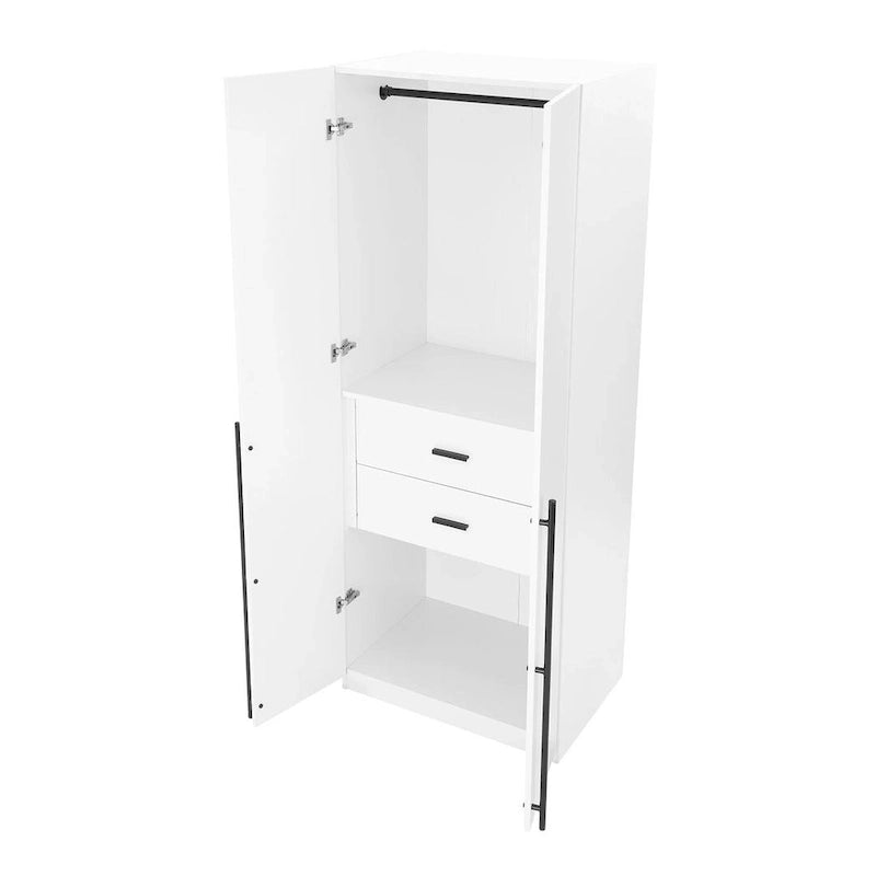 Manhattan Comfort Lee Modern 2.0 Freestanding Wardrobe Closet Armoire