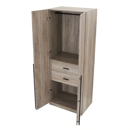 Manhattan Comfort Lee Modern 2.0 Freestanding Wardrobe Closet Armoire