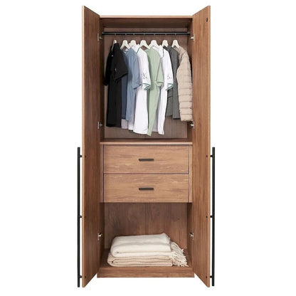 Manhattan Comfort Lee Modern 2.0 Freestanding Wardrobe Closet Armoire