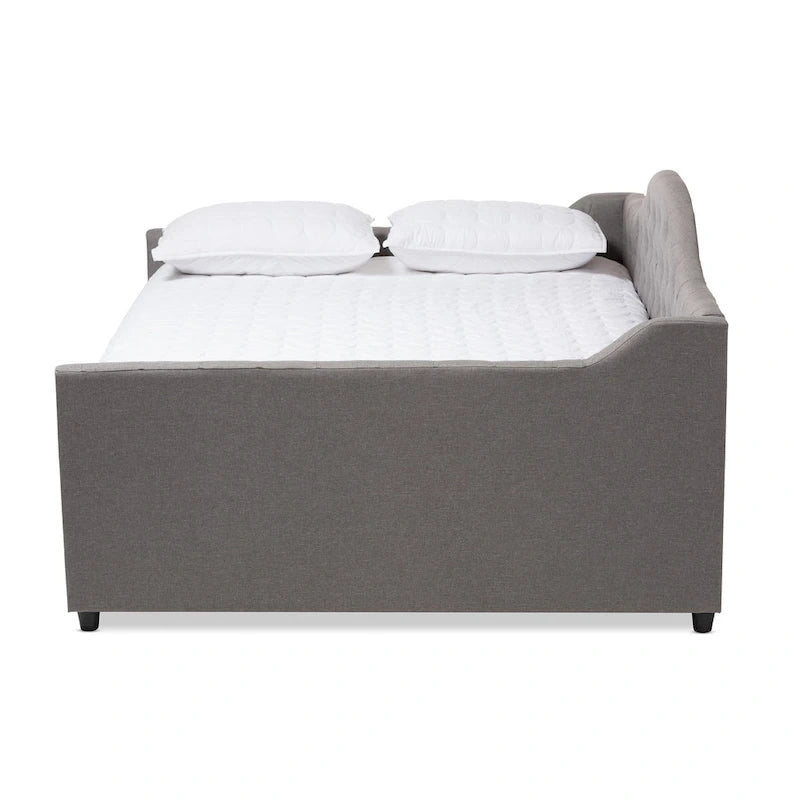 Eliza Contemporary Daybed with Pull-out Trundle by Baxton Studio