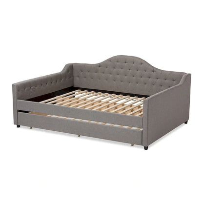 Eliza Contemporary Daybed with Pull-out Trundle by Baxton Studio