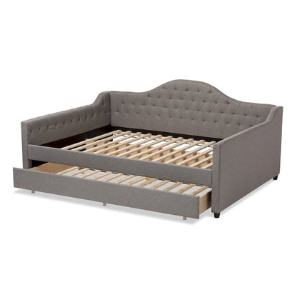 Eliza Contemporary Daybed with Pull-out Trundle by Baxton Studio