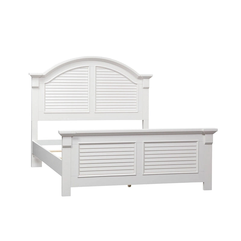 Summer House I Oyster White Panel Bed