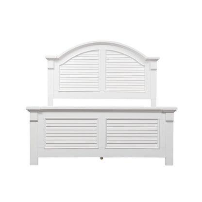 Summer House I Oyster White Panel Bed