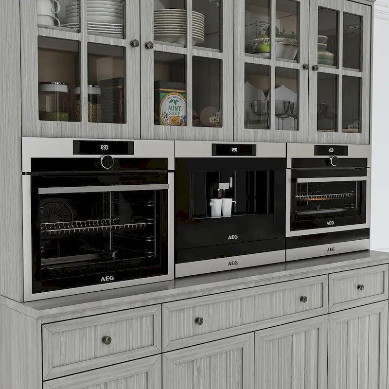 Storage Cabinet Buffet Hutch Storage Pantry Cabinet Display Sideboard