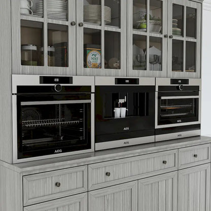 Storage Cabinet Buffet Hutch Storage Pantry Cabinet Display Sideboard