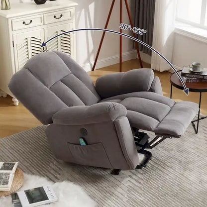 Power Lift Recliner Chair Recliners for Elderly with Heat and Massage Recliner Chair for Living Room with Infinite Position and