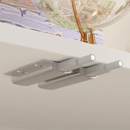 Storage Sideboard Cabinet with 4 Doors Buffet Sideboard End Table - 63.2W