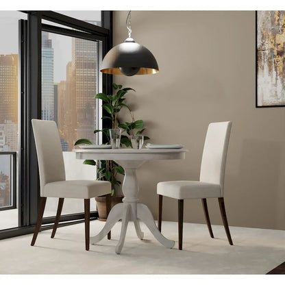 Carolina Living Fairview 36 Round Pedestal Dining Table