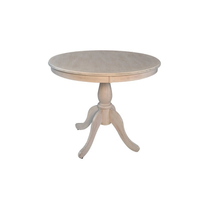 Carolina Living Fairview 36 Round Pedestal Dining Table