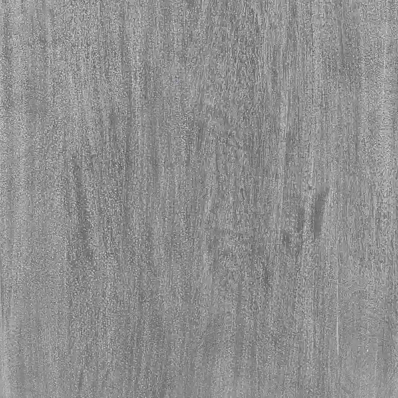 Zera 39 Inch Handcrafted Accent Cabinet with 2 Doors, Medallion Engraved, Sandblasted Gray Mango Wood, Black Iron Framed Stand