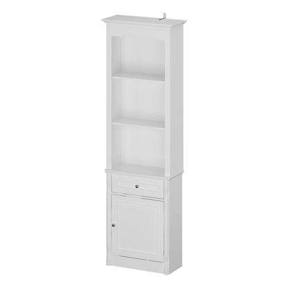 Large Entertainment Center Bookshelves 57x38 inch Hutch Space for TV