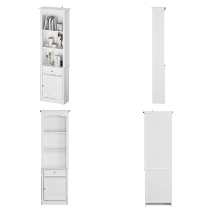 Large Entertainment Center Bookshelves 57x38 inch Hutch Space for TV