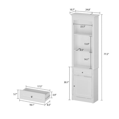 Large Entertainment Center Bookshelves 57x38 inch Hutch Space for TV
