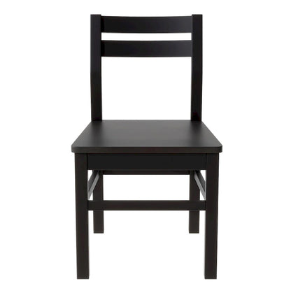 Merax Farmhouse 5-Piece Extendable Round Dining Table Set