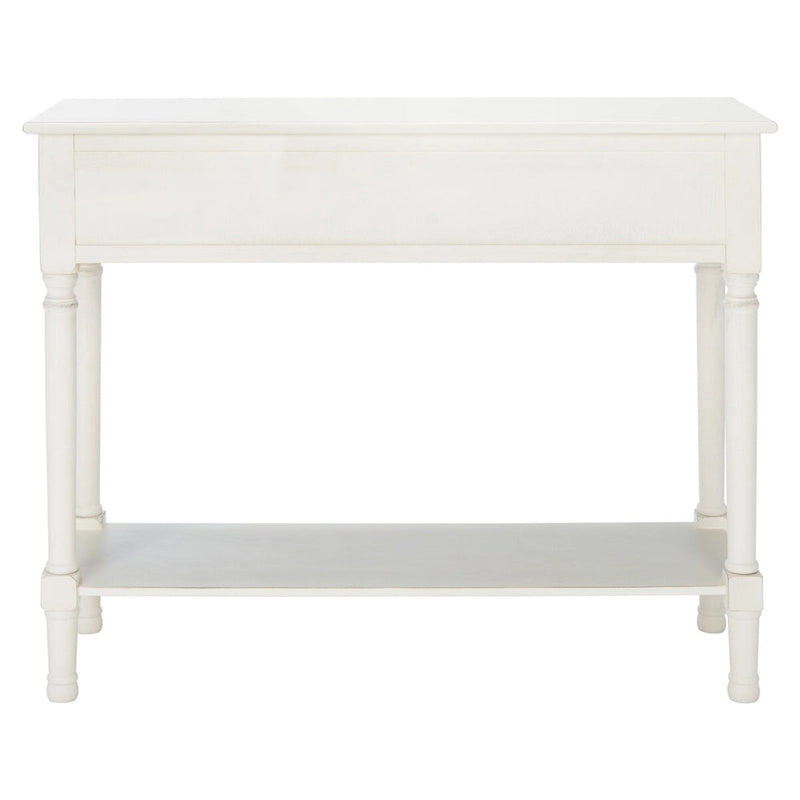SAFAVIEH Lucetta 2-Drawer Console Table - 35.5 W x 13 L x 29.5 H - 36Wx13Dx30H