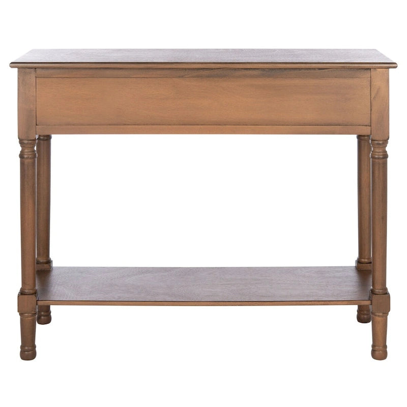SAFAVIEH Lucetta 2-Drawer Console Table - 35.5 W x 13 L x 29.5 H - 36Wx13Dx30H