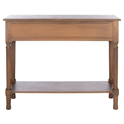 SAFAVIEH Lucetta 2-Drawer Console Table - 35.5 W x 13 L x 29.5 H - 36Wx13Dx30H