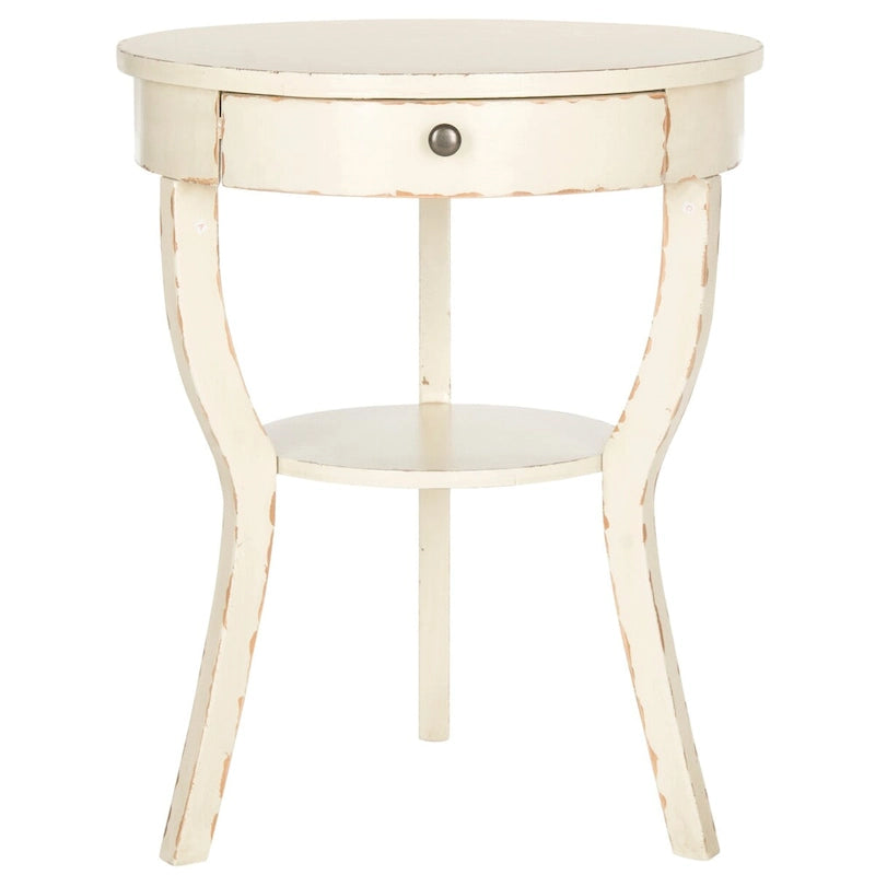 SAFAVIEH Mercedes End Table - 22 x 22 x 30.3 - 22Wx22Dx30H
