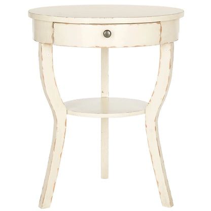 SAFAVIEH Mercedes End Table - 22 x 22 x 30.3 - 22Wx22Dx30H
