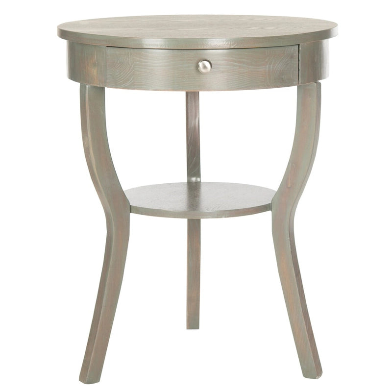SAFAVIEH Mercedes End Table - 22 x 22 x 30.3 - 22Wx22Dx30H