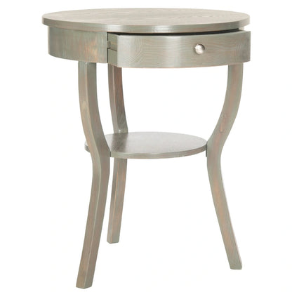SAFAVIEH Mercedes End Table - 22 x 22 x 30.3 - 22Wx22Dx30H