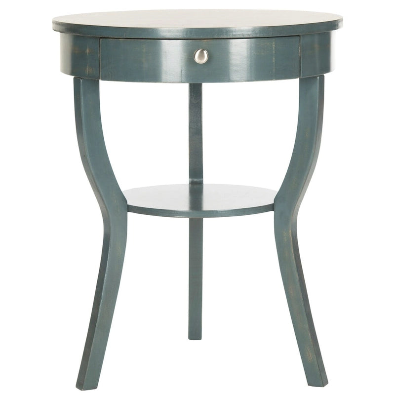 SAFAVIEH Mercedes End Table - 22 x 22 x 30.3 - 22Wx22Dx30H