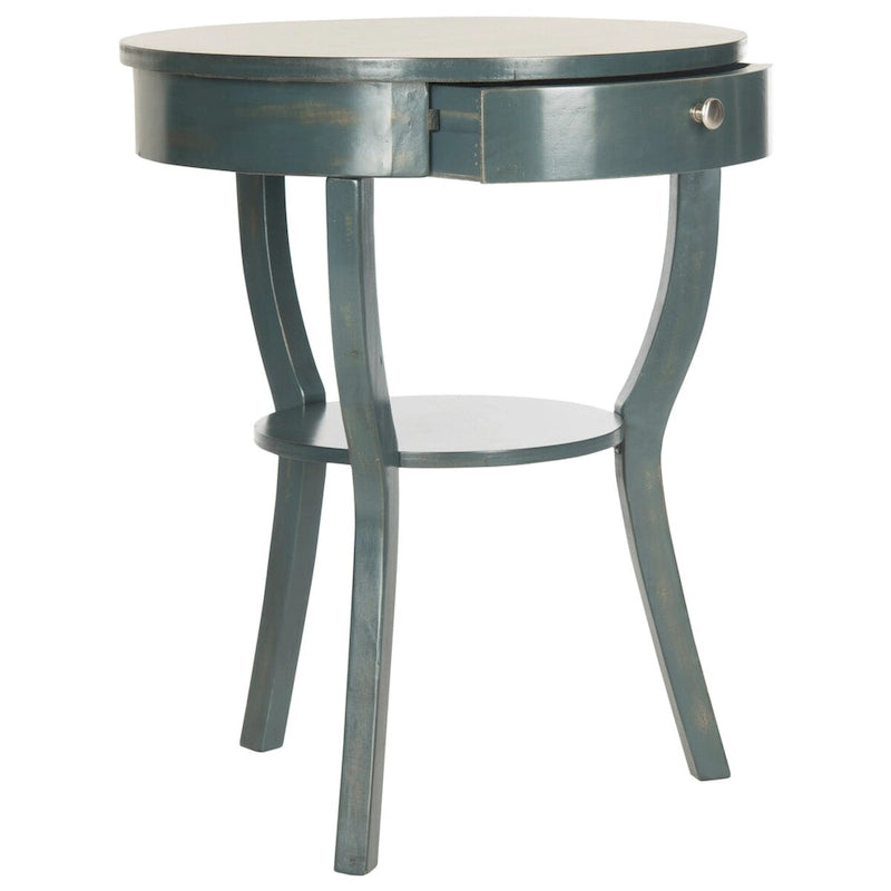 SAFAVIEH Mercedes End Table - 22 x 22 x 30.3 - 22Wx22Dx30H