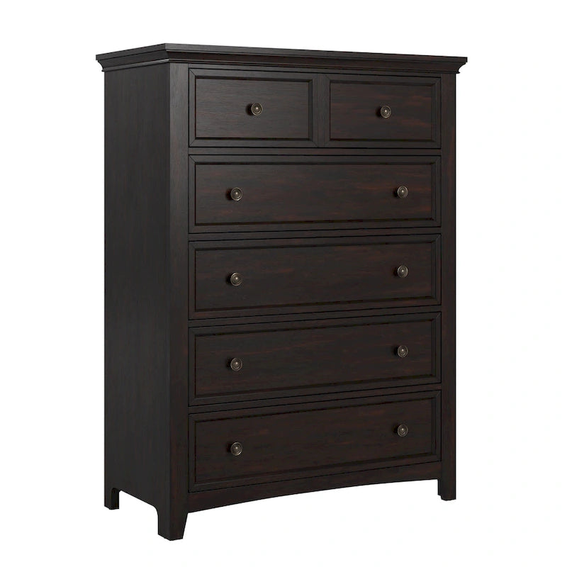 Ediline 5-Drawer Wood Modular Storage Chest by iNSPIRE Q Classic