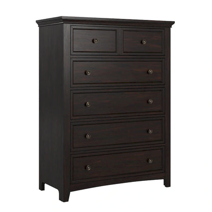 Ediline 5-Drawer Wood Modular Storage Chest by iNSPIRE Q Classic