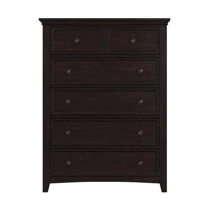 Ediline 5-Drawer Wood Modular Storage Chest by iNSPIRE Q Classic