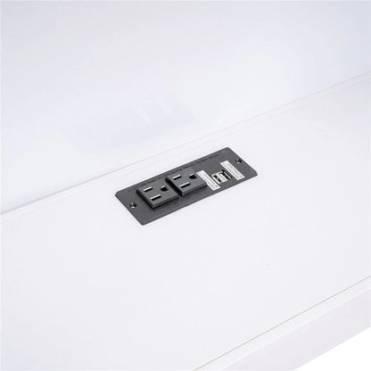 Twin Size Daybed with Trundle, Storage Cabinets and USB Ports